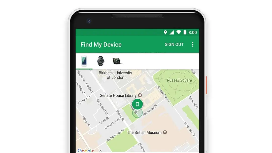 map view