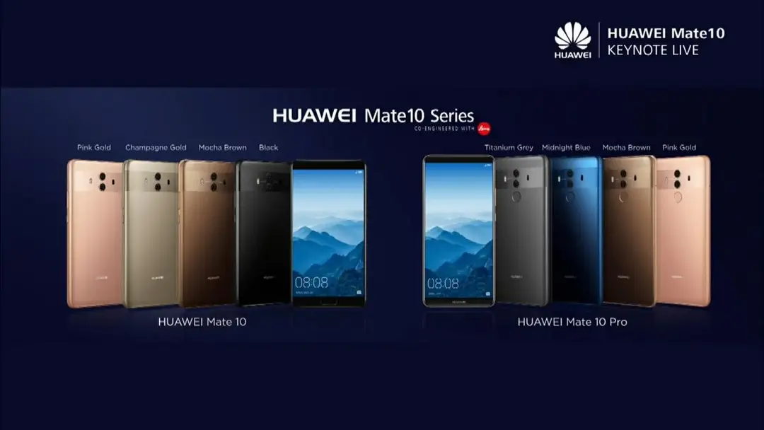 mate 10 and mate 10 pro color