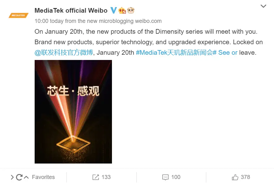 mediatek 6nm chip