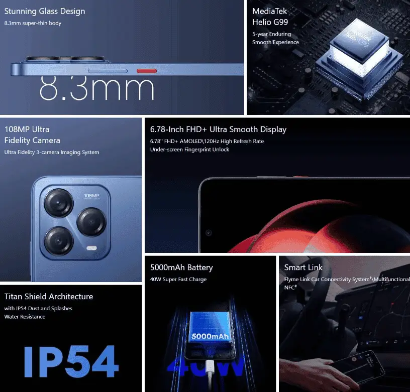 meizu note specs
