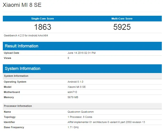 mi 8 se