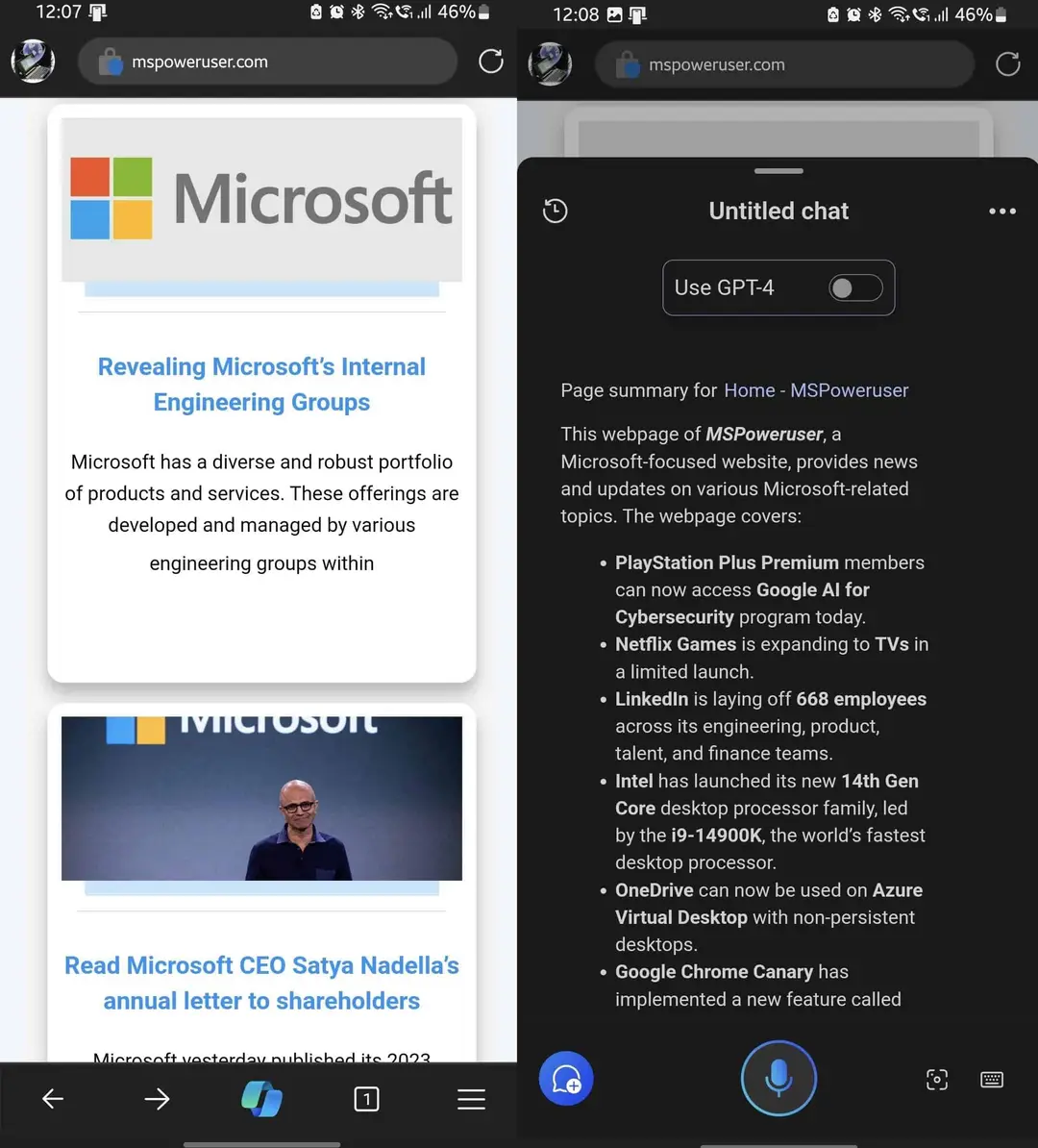 microsoft edge for android copilot