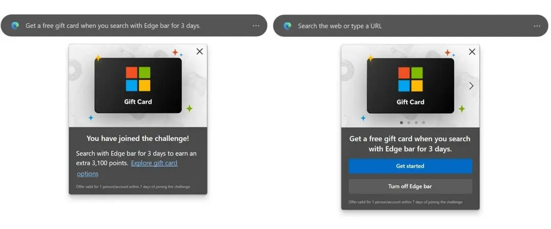 microsoft edge gift card