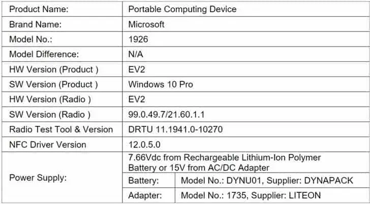 microsoft surface go 2 2