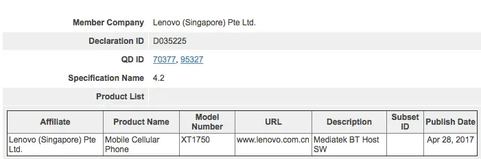 moto bluetooth sig cert 01
