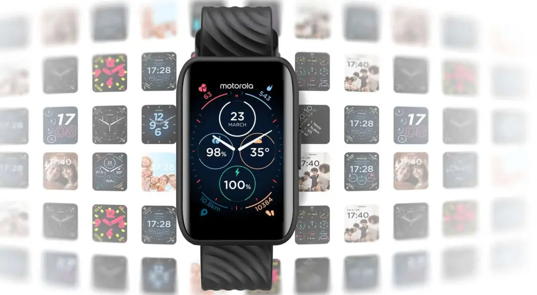 moto watch 40 display