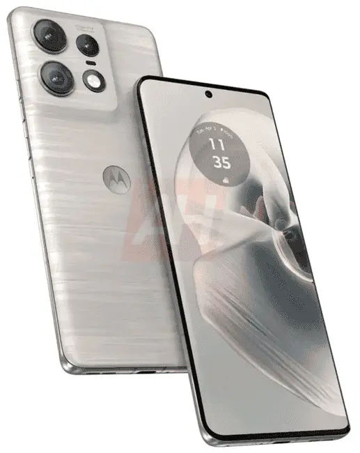 motorola edge 50 pro leaks silver
