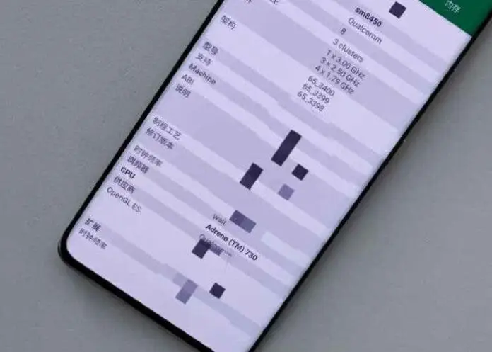 mysterious phone with qualcomm snapdragon 898