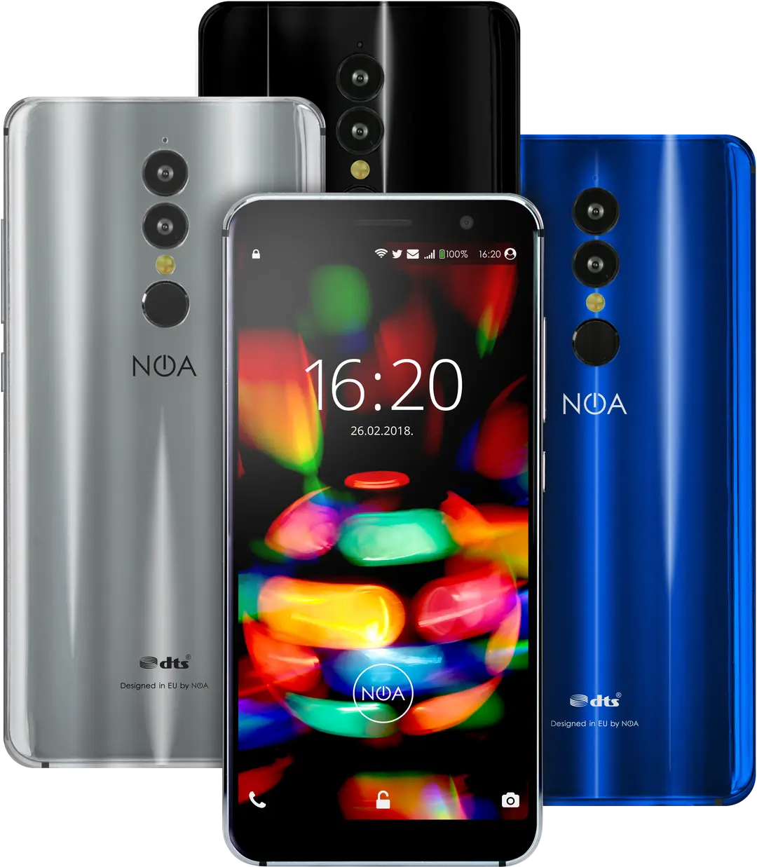 n1 silver black blue