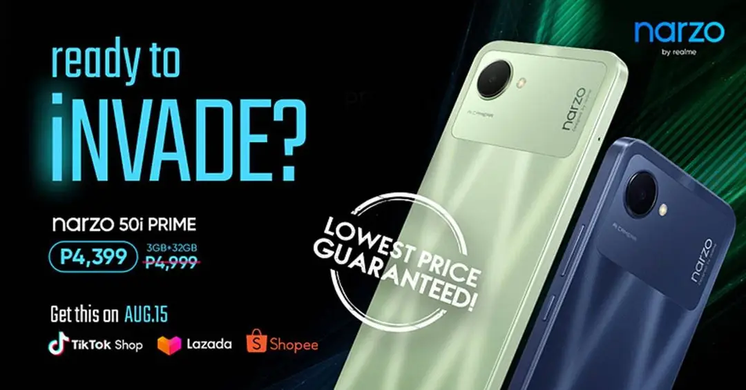 narzo 50i prime sale in the philippines