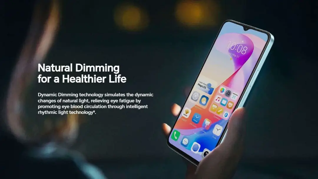 natural dimming on honor x5 plus