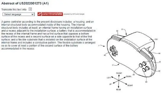 nintendo patent d