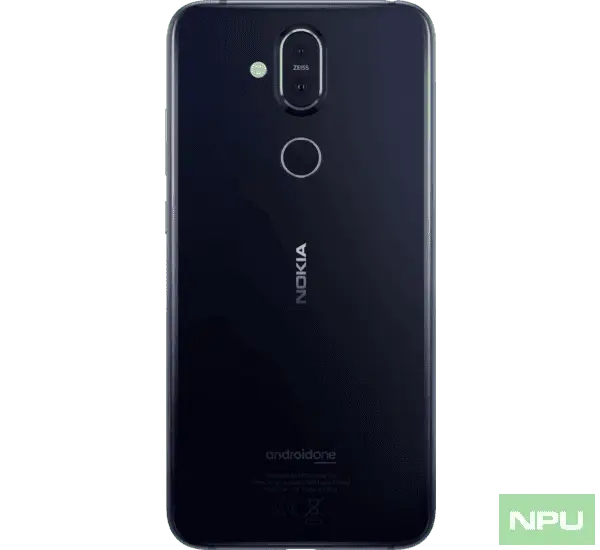 nokia 81 blue silver