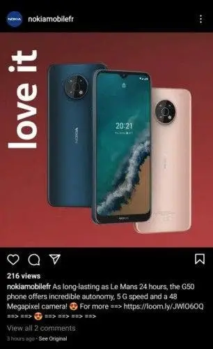 nokia g50 leak
