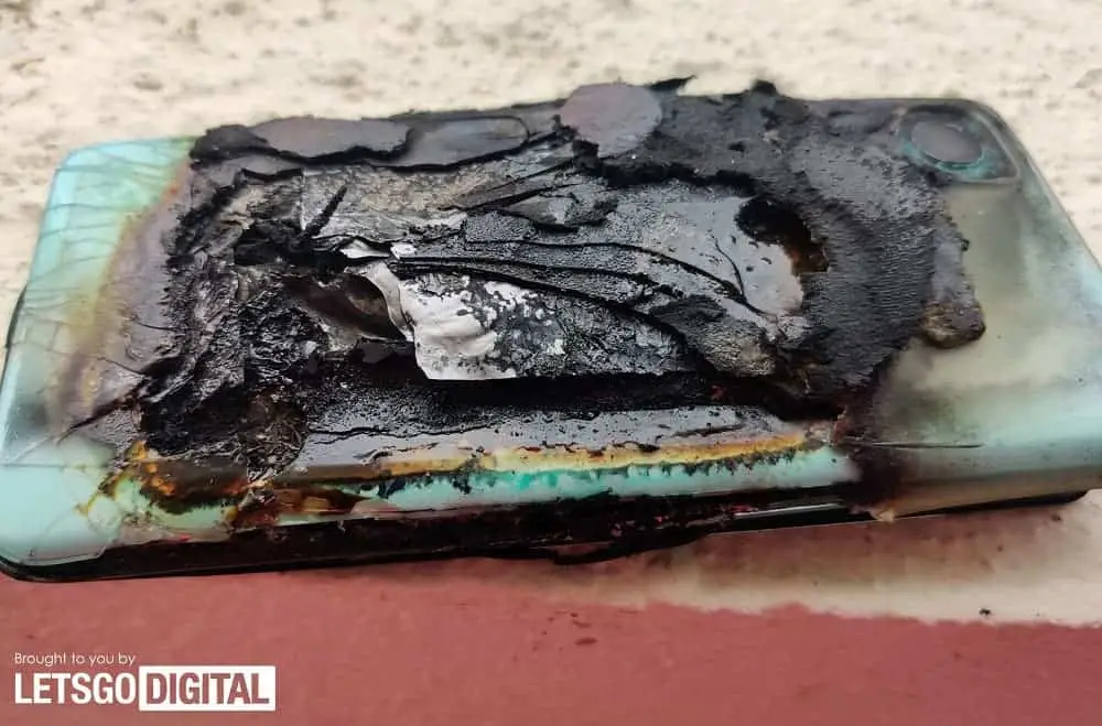 nord 2 ontplofte batterij