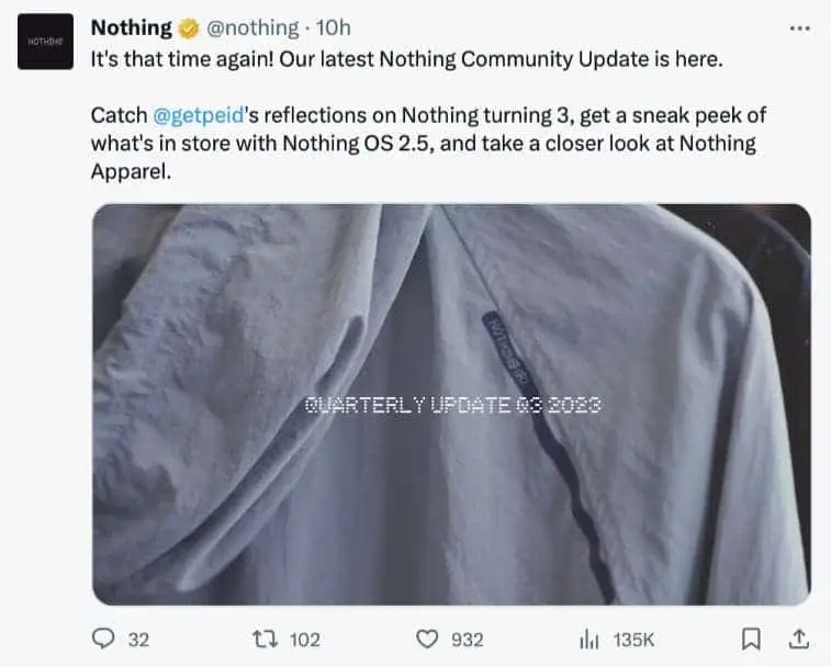 nothing os 25