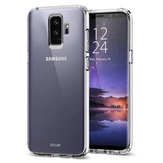 olixar render ultra thin galaxy s9 plus