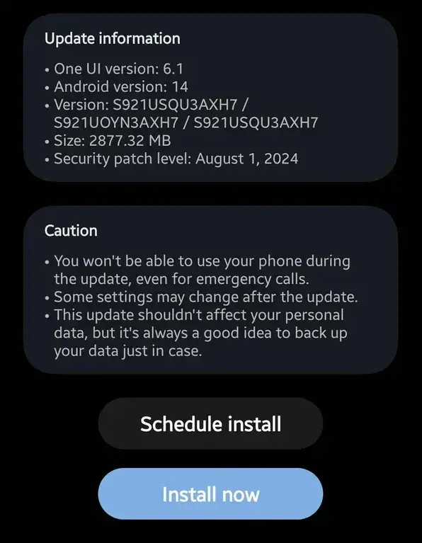 one ui 611 rollout 1