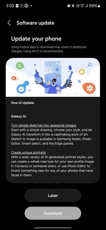 one ui 611 rollout 3