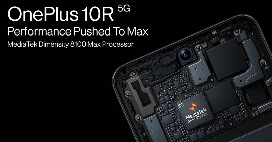 oneplus 10r 5g mediatek dimensity 8100 max
