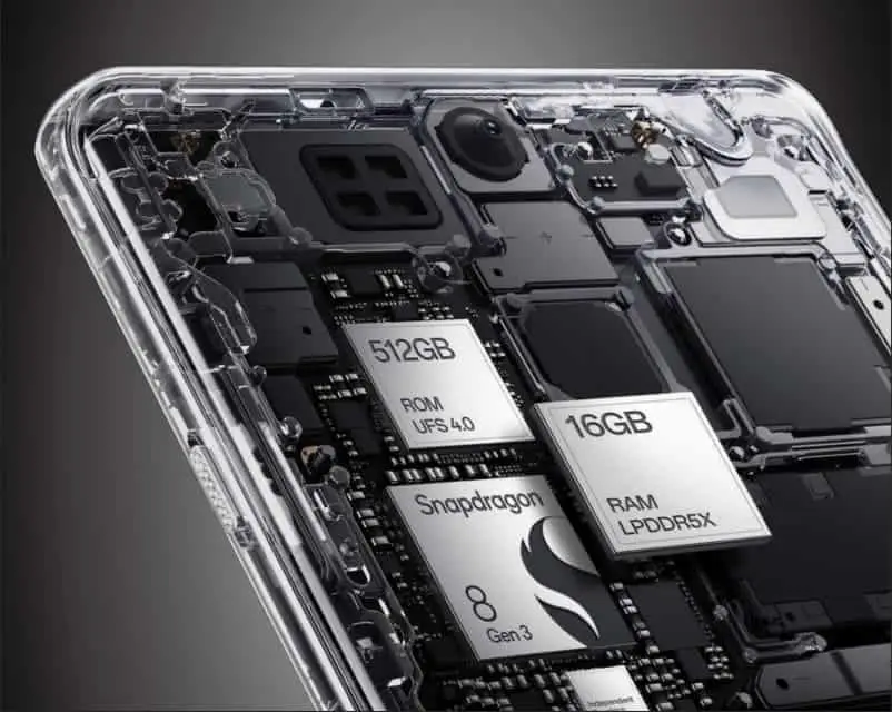 oneplus 12 ram rom soc