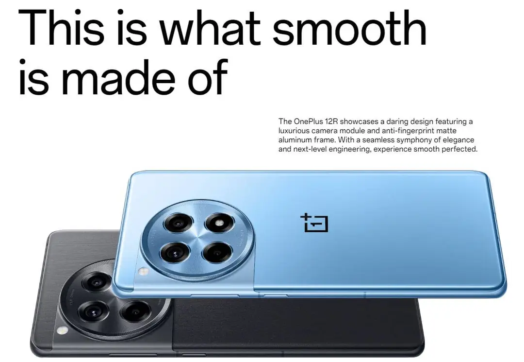 oneplus 12r colors