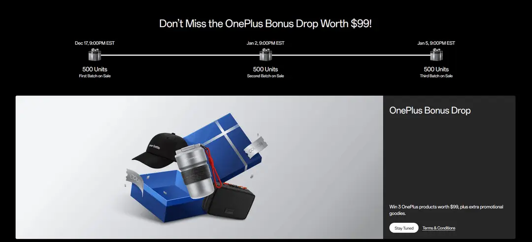 oneplus 13 pre order benefits