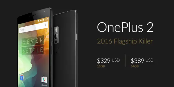 oneplus 2 price
