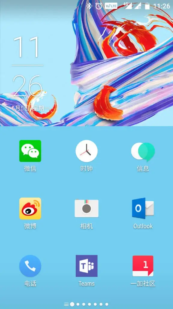 oneplus 5 screenshot