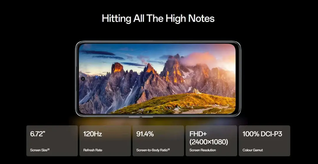 oppo a98 5g screen
