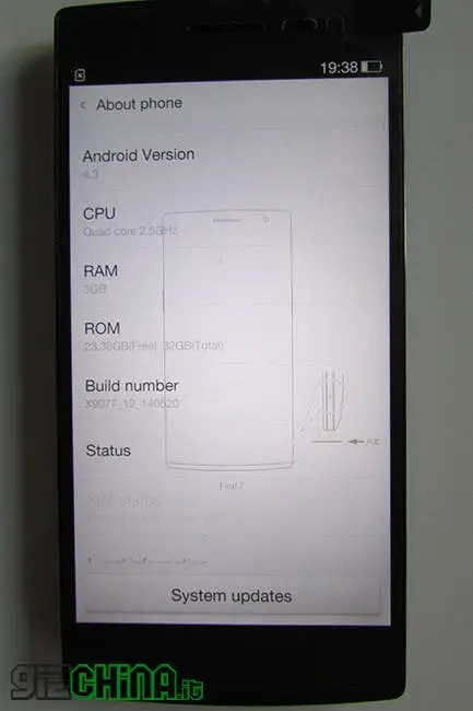 oppo find 7 unboxing about the phone
