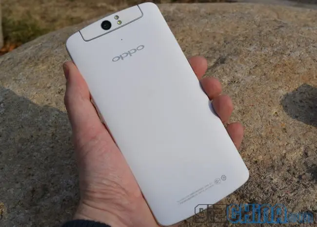 oppo n1 rear feel