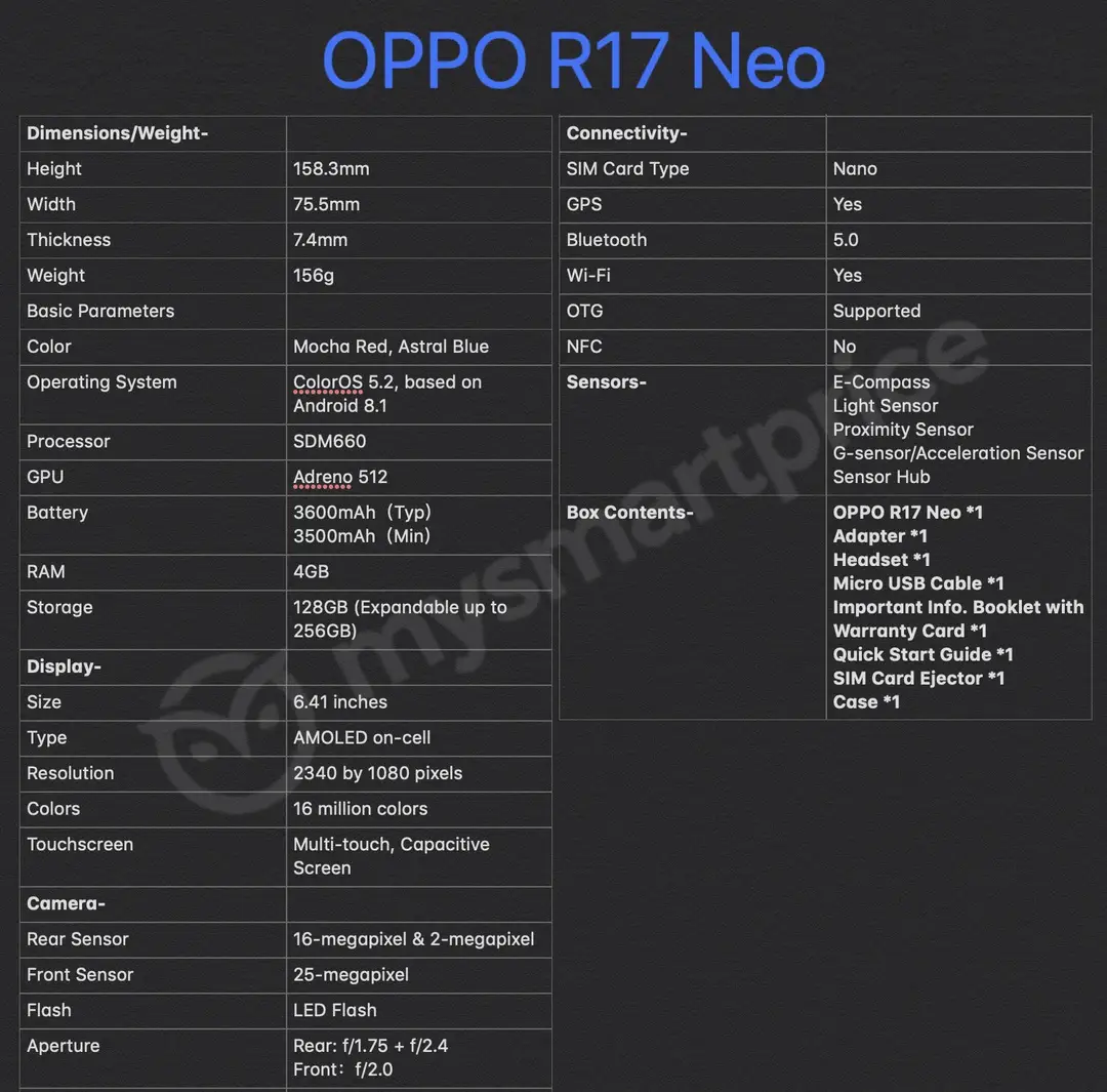 oppo r17 neo 1