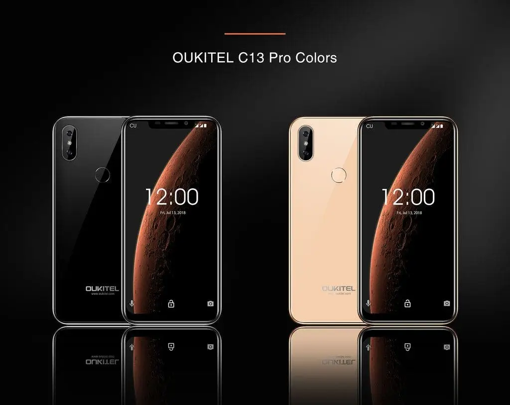 oukitel c13 pro colors