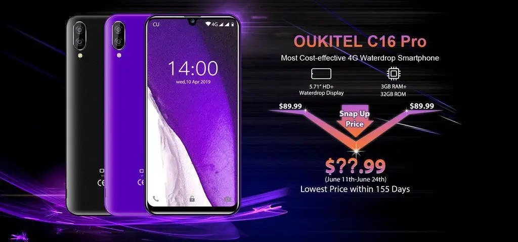 oukitel c16 pro