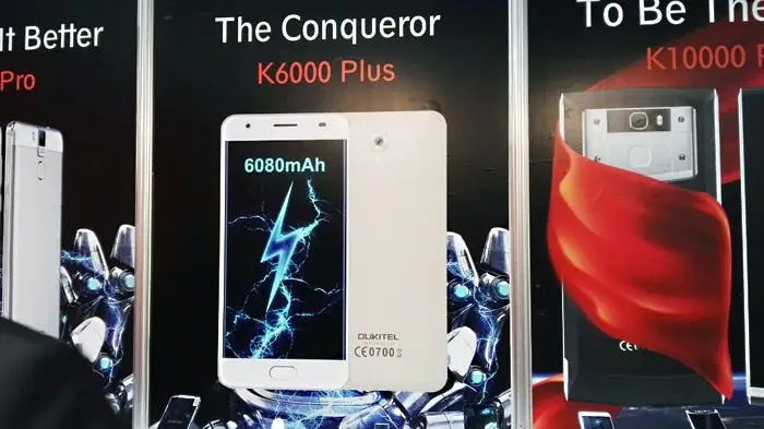 oukitel k6000 plus at mwc