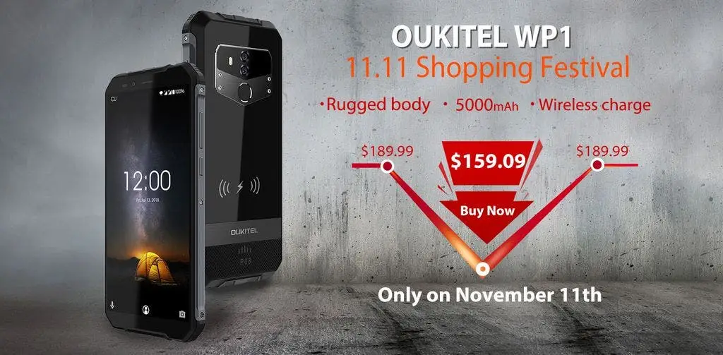 oukitel wp1 1111 sale