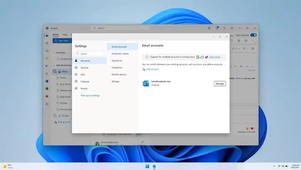 outlook a
