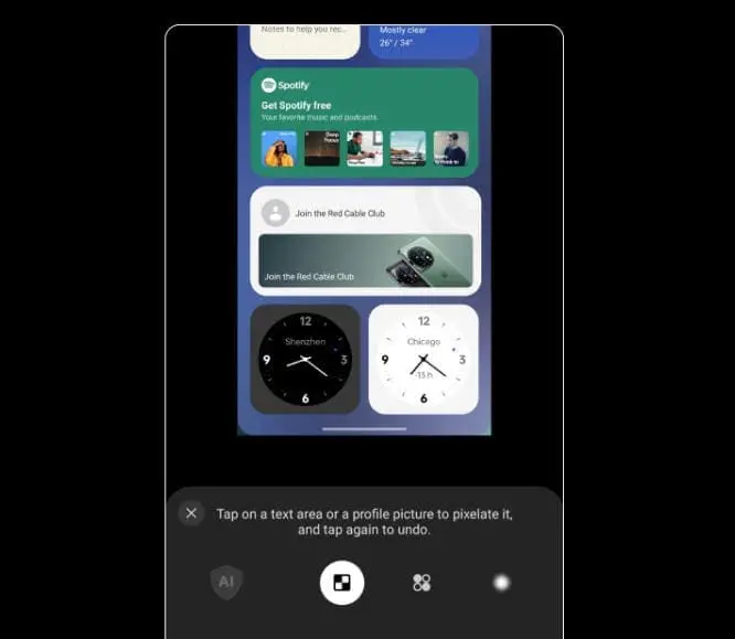 oxygenos 14 autopixelate 20