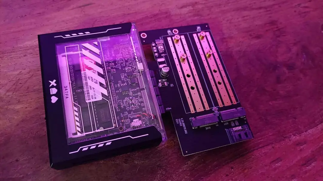 pcie to nvme ngff ssd adapter
