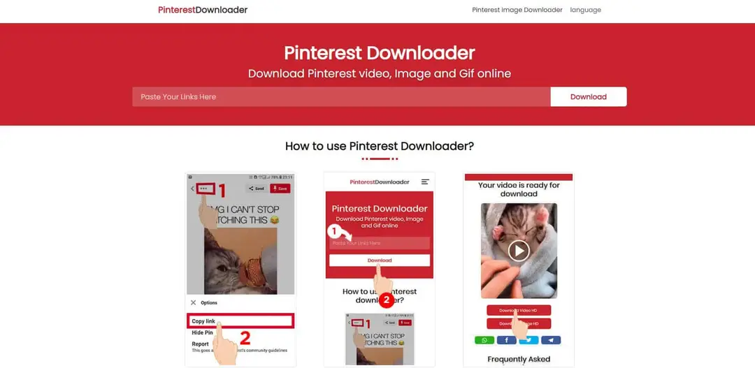 pinterest downloader