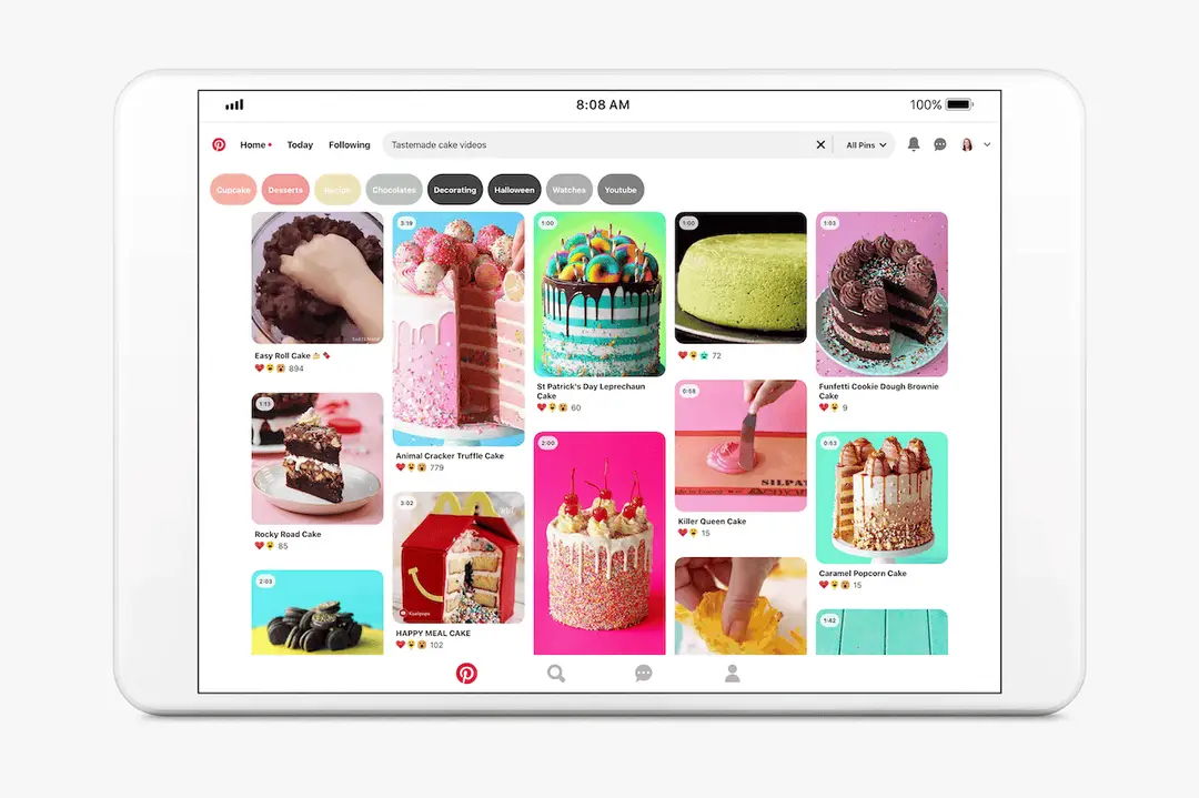 pinterest video