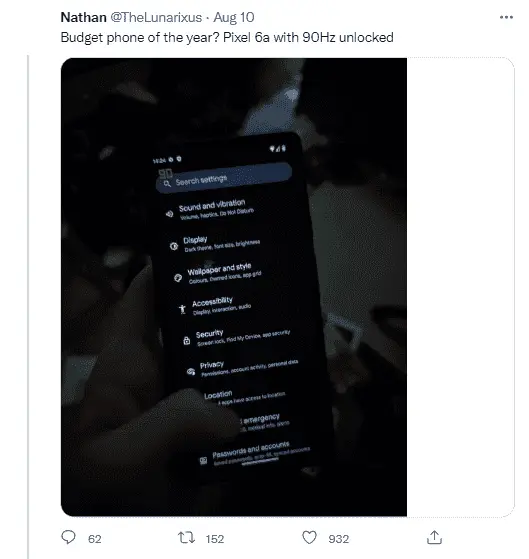 pixel 6a