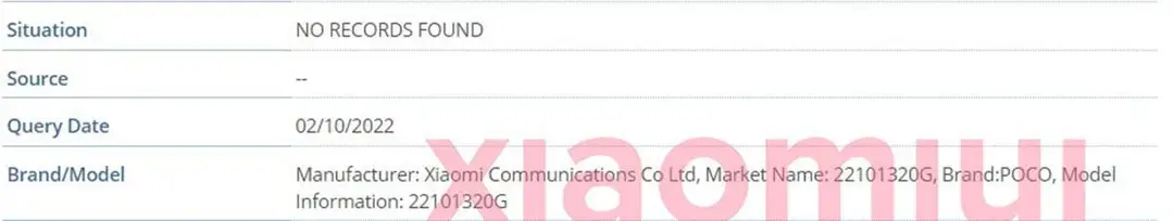 poco x5 5g imei 1