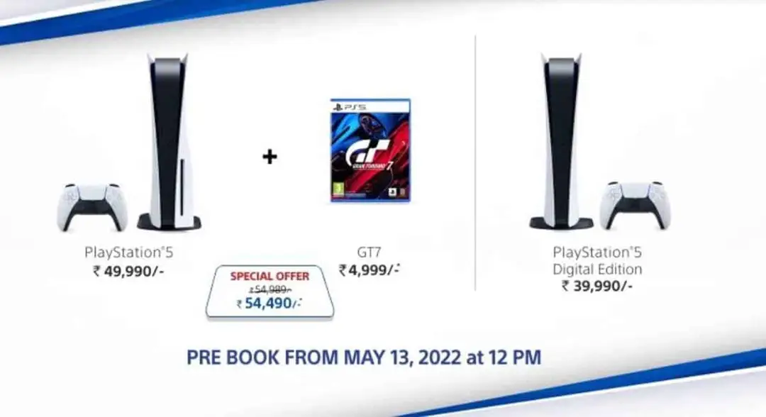 ps5 restock in india 2022