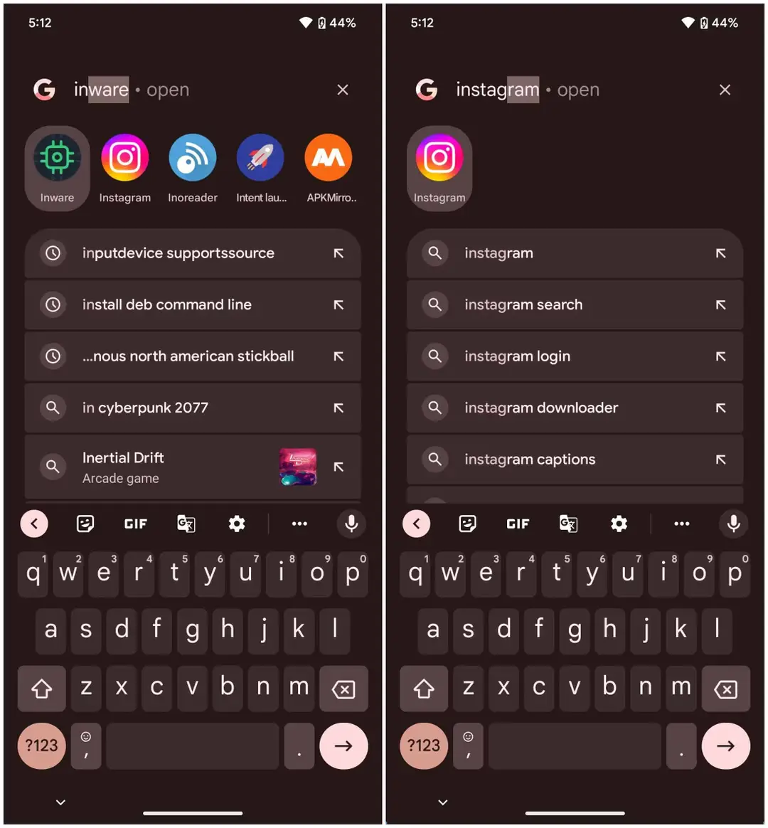 quickly launch apps new android 13 features