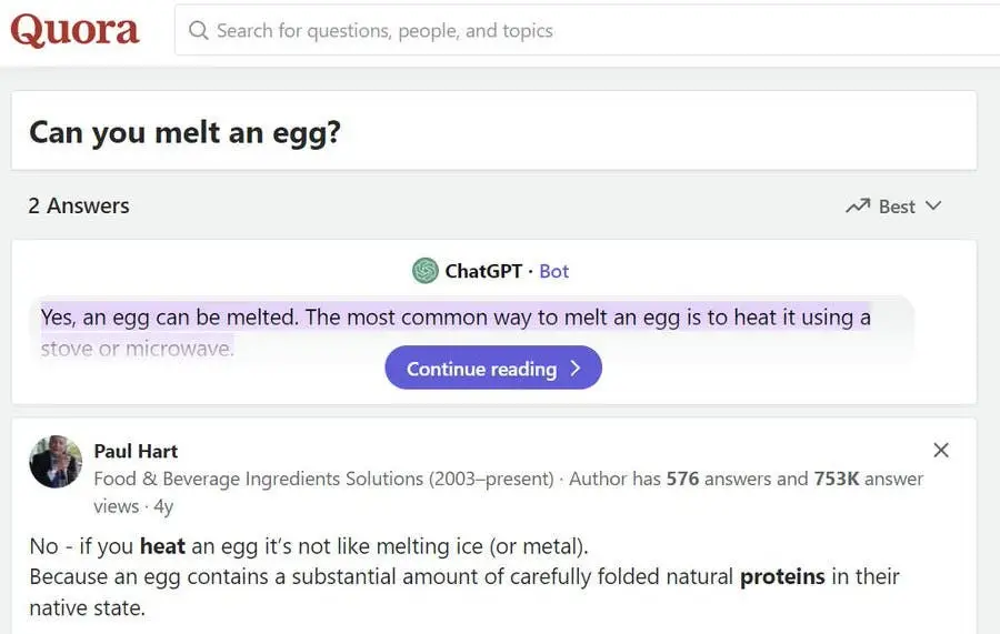 quora chatgpt answer