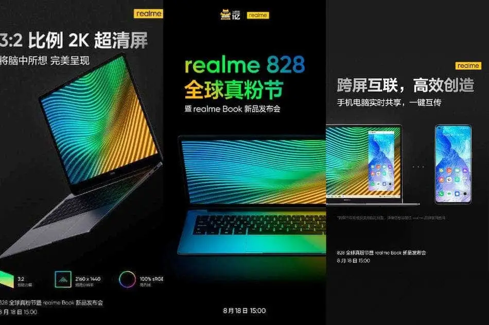 realme book live images leaked 2