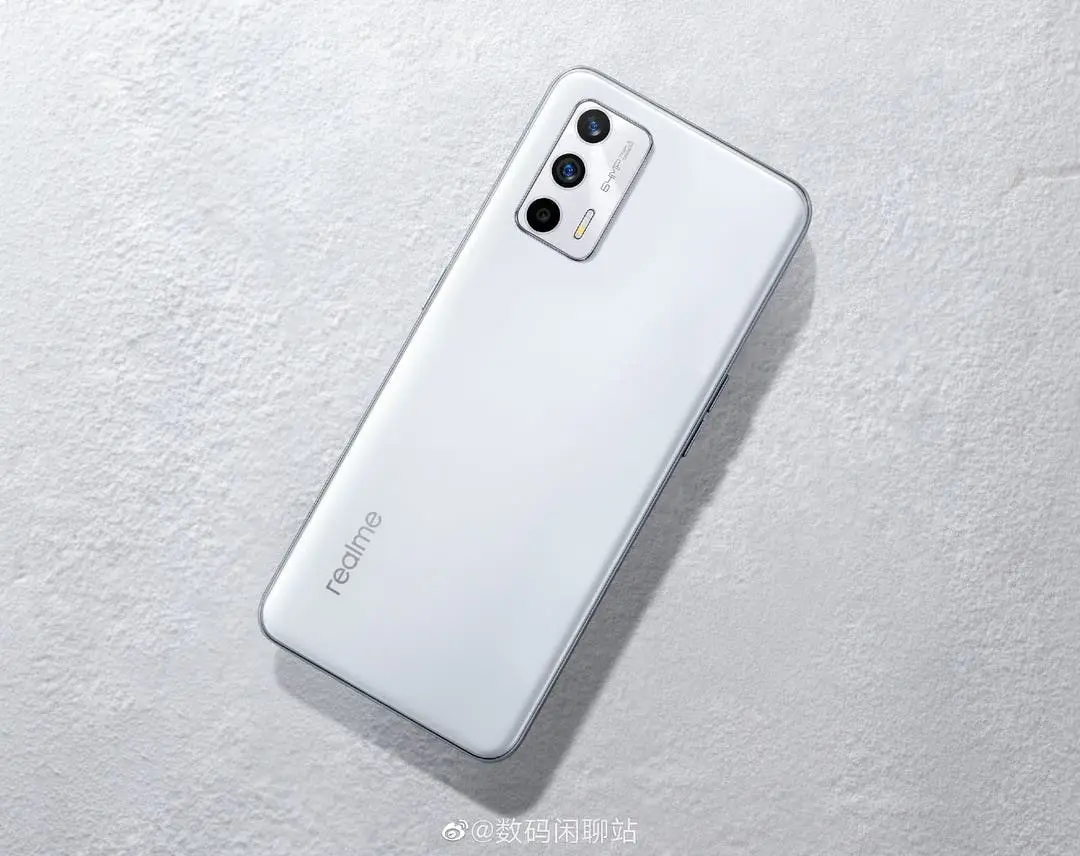 realme gt neo2t glaze white poster 2