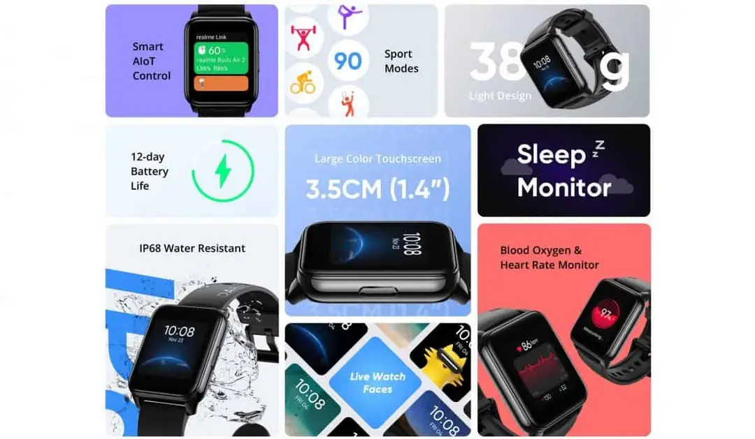 realme watch smartwatchs